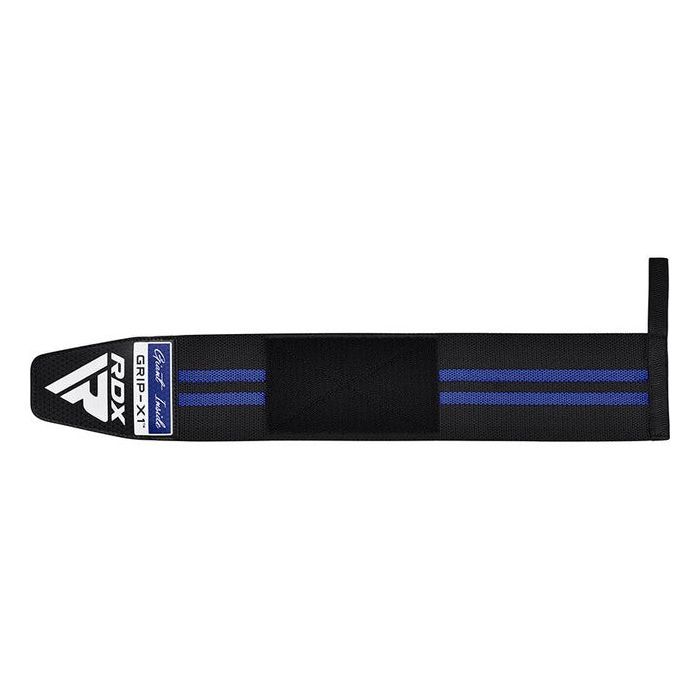 Бинт для спорта RDX Gym Wrist Wrap R11 Black/Blue (WAH-WR11BU) изображение 3