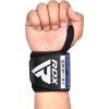 Бинт для спорта RDX Gym Wrist Wrap R11 Black/Blue (WAH-WR11BU) изображение 4