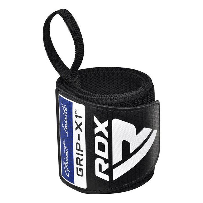Бинт для спорта RDX Gym Wrist Wrap R11 Black/Blue (WAH-WR11BU) изображение 5