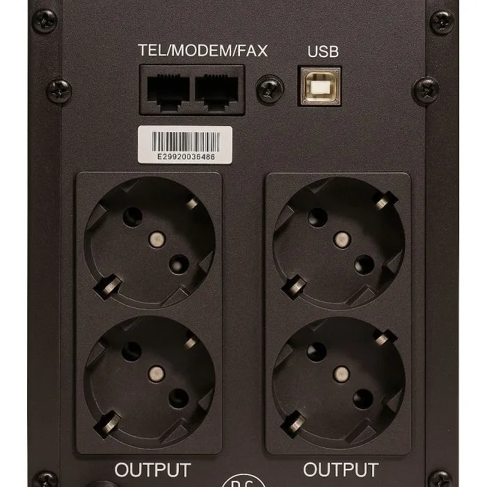 Пристрій безперебійного живлення GEAR GU-1200MLCD зображення 2