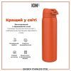 Пляшка для води ION8 OneTouch Stainless Steel 1200 мл Hearty Orange (I8SS1000HORG) зображення 6