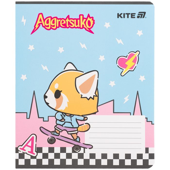Зошит Kite Aggretsuko, 18 аркушів, клітинка (AR25-236) зображення 12