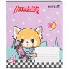 Зошит Kite Aggretsuko, 18 аркушів, клітинка (AR25-236) зображення 9