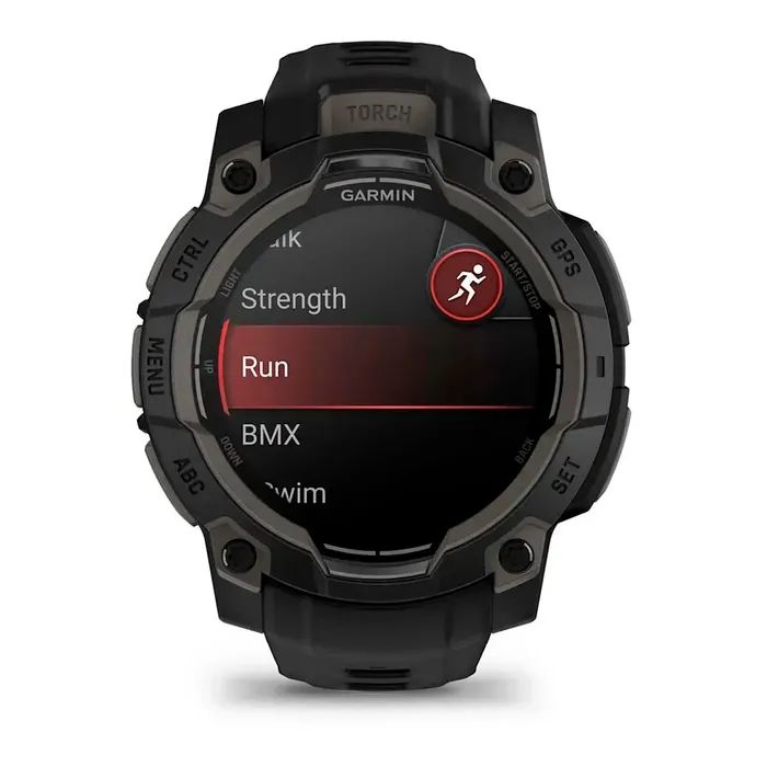 Смарт-часы Garmin Instinct 3, 45mm, AMOLED, Black Bezel with Black Band, GPS смарт-годинник (010-02936-00) изображение 4