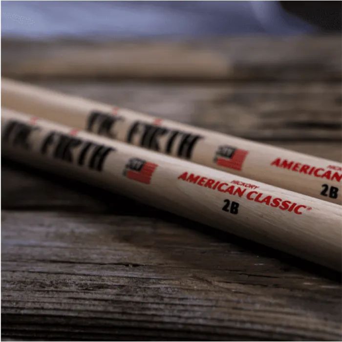 Барабанні палички Vic Firth 2B American Classic (232062) зображення 6