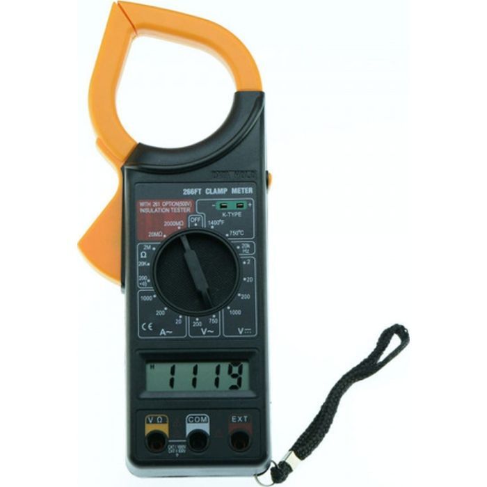 Цифровий мультиметр Voltronic DT-266FT, V, A, R, Q50 (DT-266FT) зображення 2