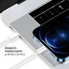 Дата кабель USB-C to USB-C 2.0m (braided cotton) (PD Fast Charging 60W) 3.0А grey ColorWay (CW-CBPDCC068-GR) изображение 10