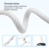 Дата кабель USB-C to USB-C 2.0m (braided cotton) (PD Fast Charging 60W) 3.0А grey ColorWay (CW-CBPDCC068-GR) изображение 11