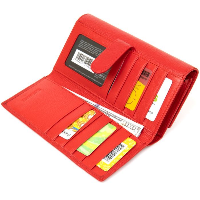 Гаманець ST Leather Червоний (19391) зображення 5