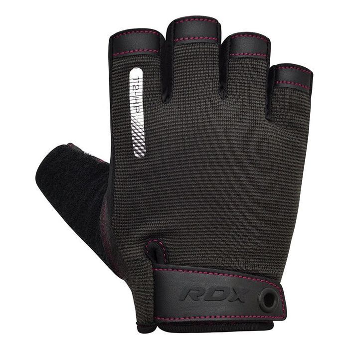 Перчатки для фитнеса RDX T2 Half Pink M (WGA-T2HP-M) изображение 5