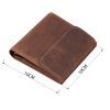 Гаманець Vintage Коричневий (14478) зображення 3