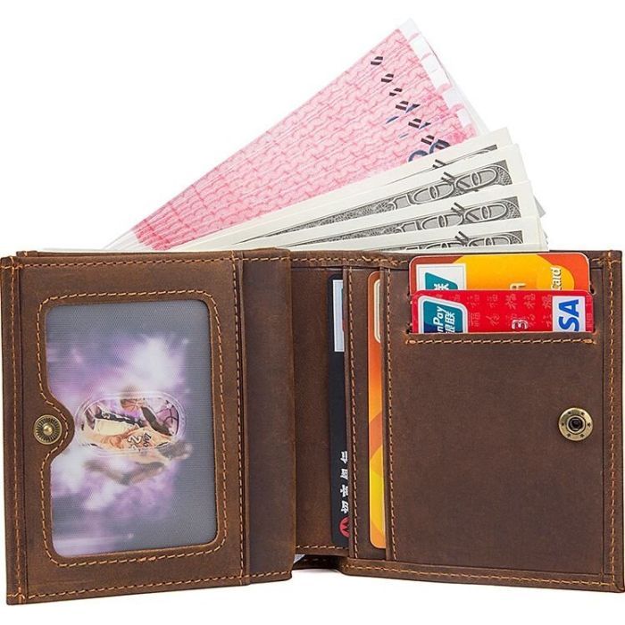 Гаманець Vintage Коричневий (14478) зображення 6