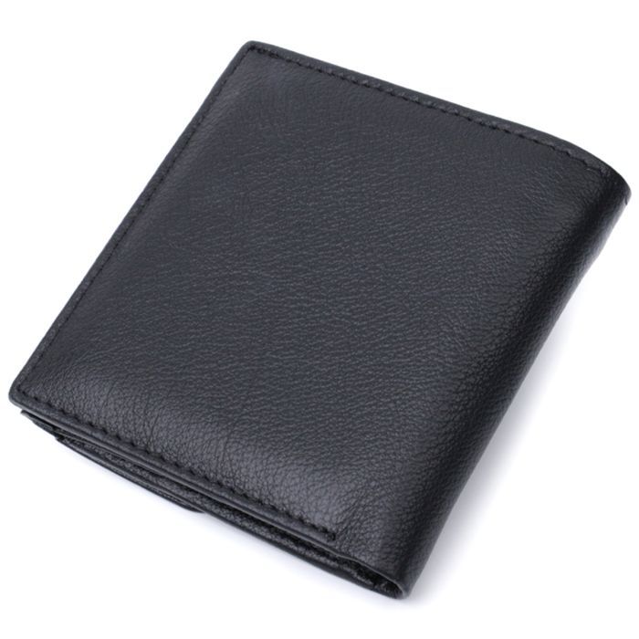Гаманець ST Leather З натуральної шкіри Чорний (22719) зображення 2