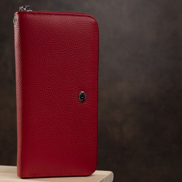 Кошелек ST Leather Красный (18419) изображение 8