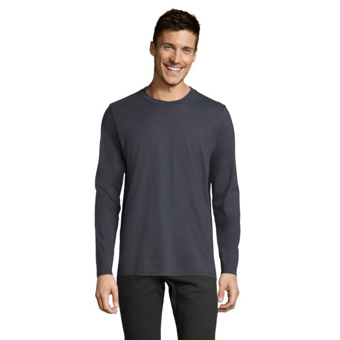 Лонгслив Sol's Imperial LSL men графітовий XL (02074381XL)