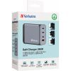 Зарядний пристрій Verbatim GaN 240 W 4 ports (USB-C-140 W,USB-C-100 W,USB-C-65 W /USB-A -3.0) (32205) зображення 4
