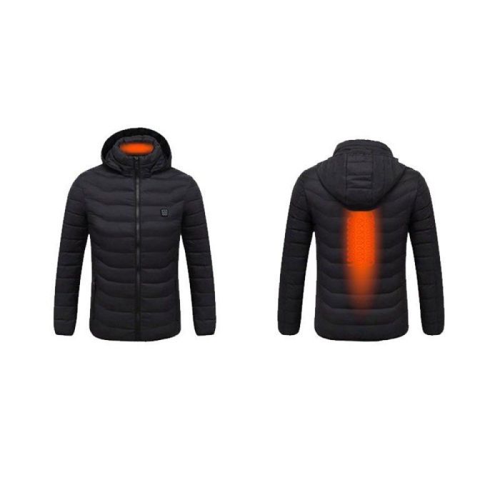 Куртка з підігрівом Thermalli Chamonix чорний L (10880001L) зображення 3