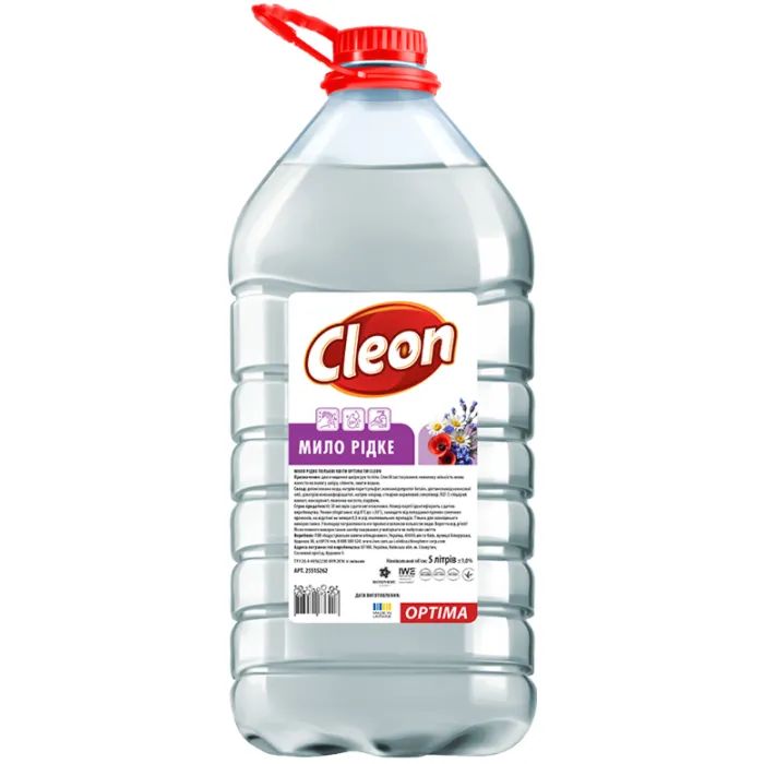 Рідке мило Cleon Польові квіти 5 л (4820289450268)