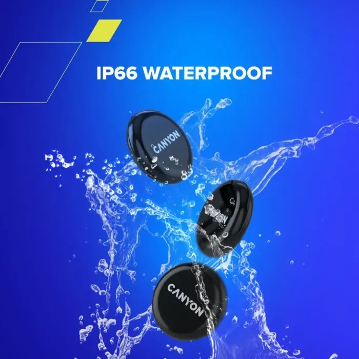 Поисковая система Canyon OnTag 1 Anti-Lost Smart Tracker iOS Black (CNE-PT01BB) изображение 7