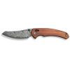 Нож Civivi Sixgill, Guibourtia Wood, Damascus (C24050-DS1)