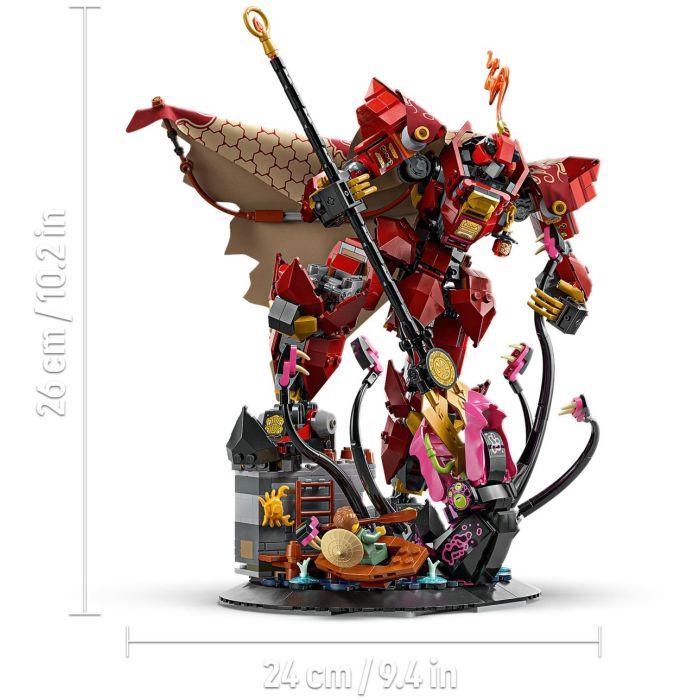 Конструктор LEGO NINJAGO Робот Огненного Рыцаря (71846) изображение 5