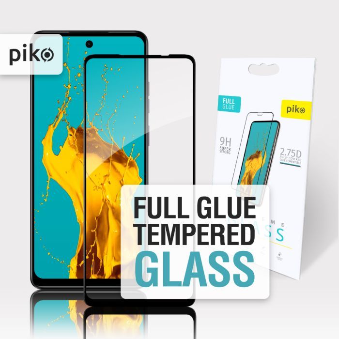 Скло захисне Piko Full Glue MOTO E14 Black (1283126597725) зображення 5