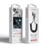 Дата кабель USB 2.0 AM to USB-C 1.0m Spiral 2.4A black Armorstandart (ARM75390) зображення 3