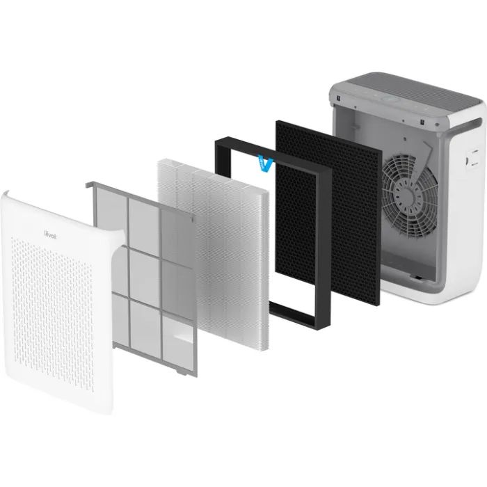 Фильтр для воздухоочистителя/увлажнителя Levoit Vital 200 True HEPA Carbon LRF-V201-WEU (HEACAFLVNEU0096Y) изображение 4