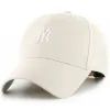 Кепка 47 Brand Yankees Base Runner Snap B-BRMPS17WBP-BN бежевий (196505322348)