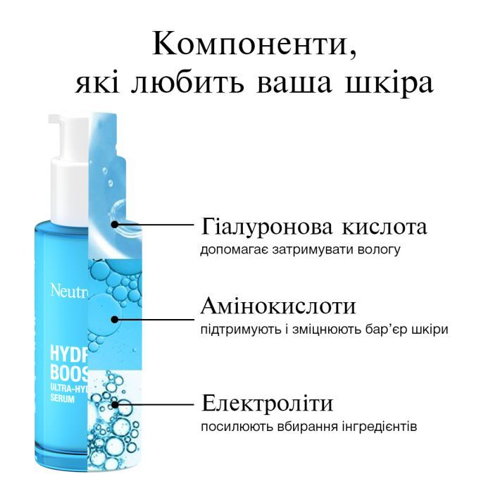 Сыворотка для лица Neutrogena Hydro Boost Ультраувлажняющая 30 мл (3574661774626) изображение 7