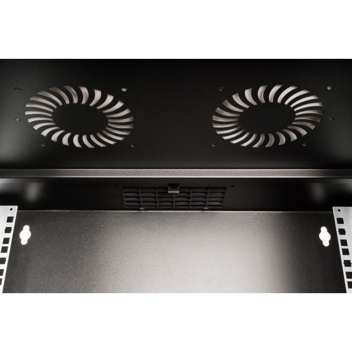 Шкаф настенный Digitus SOHO PRO 7U 19" 540x400, black (DN-49203) изображение 6