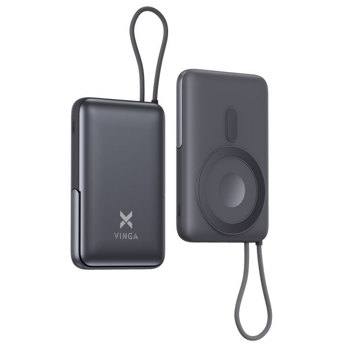 Батарея универсальная Vinga 10000 mAh 22.5W/15W/2.5W Wireless (VPBB1022WL) изображение 2