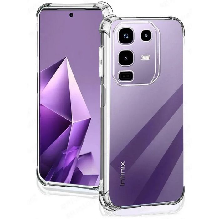 Чохол до мобільного телефона BeCover Anti-Shock Infinix Note 50 Pro Plus Clear (713497)
