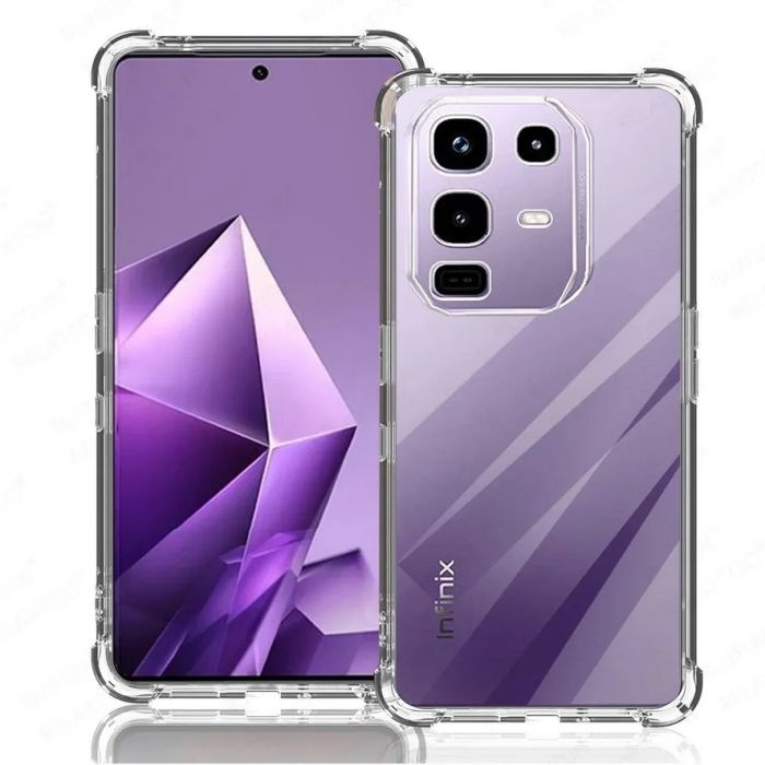 Чохол до мобільного телефона BeCover Anti-Shock Infinix Note 50 Pro Plus Clear (713497) зображення 2