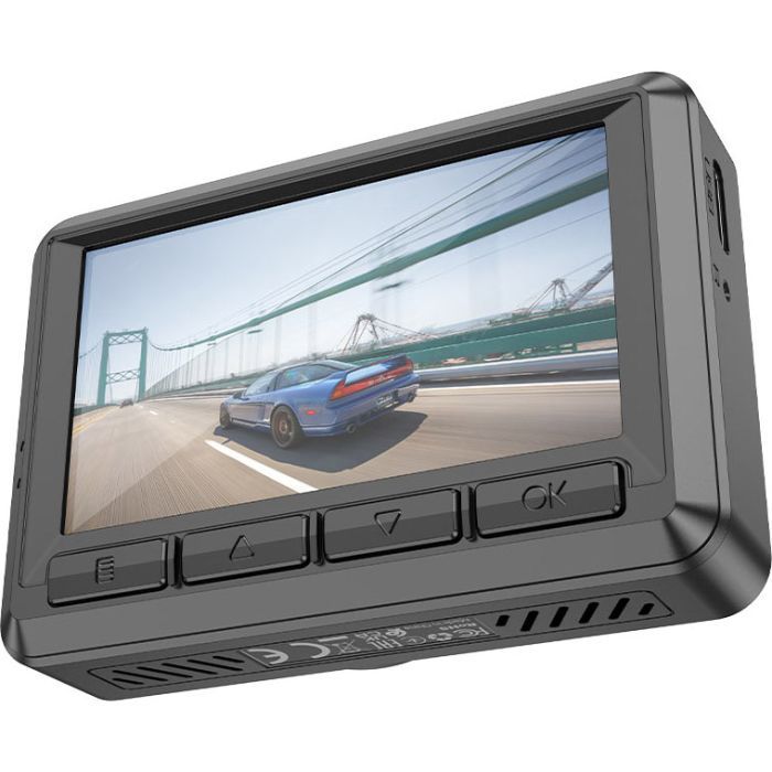 Видеорегистратор HOCO DV2 Driving recorder with display Black (6942007608176) изображение 3