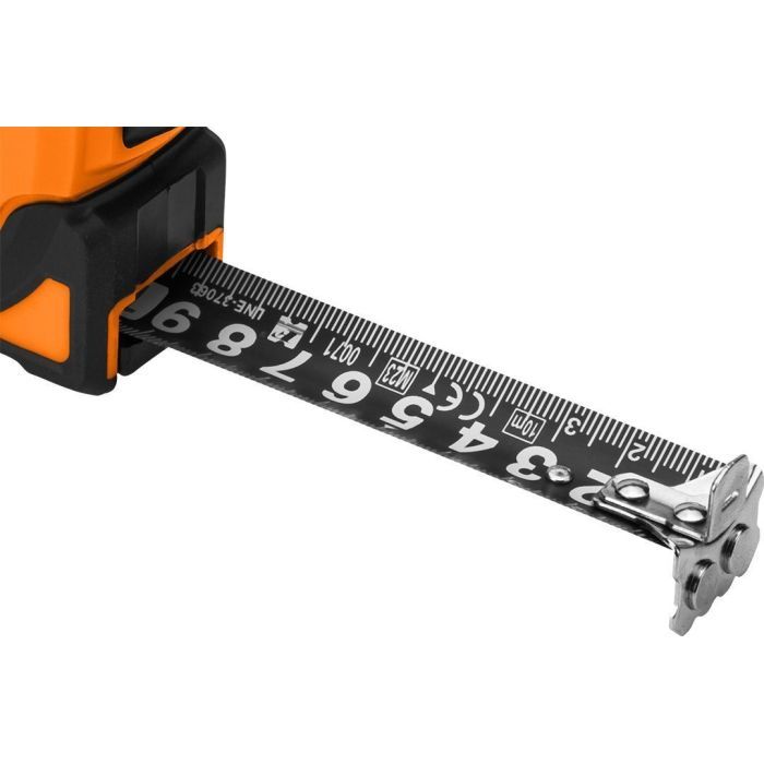 Рулетка Neo Tools Super Black, 5мx25мм, с фиксатором сматывания, магнит (67-243) изображение 4