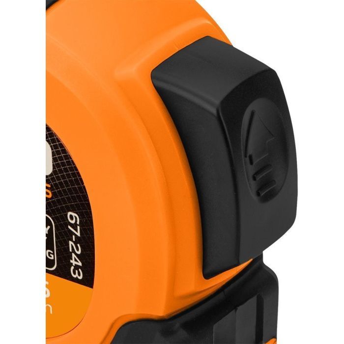 Рулетка Neo Tools Super Black, 5мx25мм, с фиксатором сматывания, магнит (67-243) изображение 5