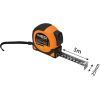 Рулетка Neo Tools Super Black, 5мx25мм, с фиксатором сматывания, магнит (67-243) изображение 7