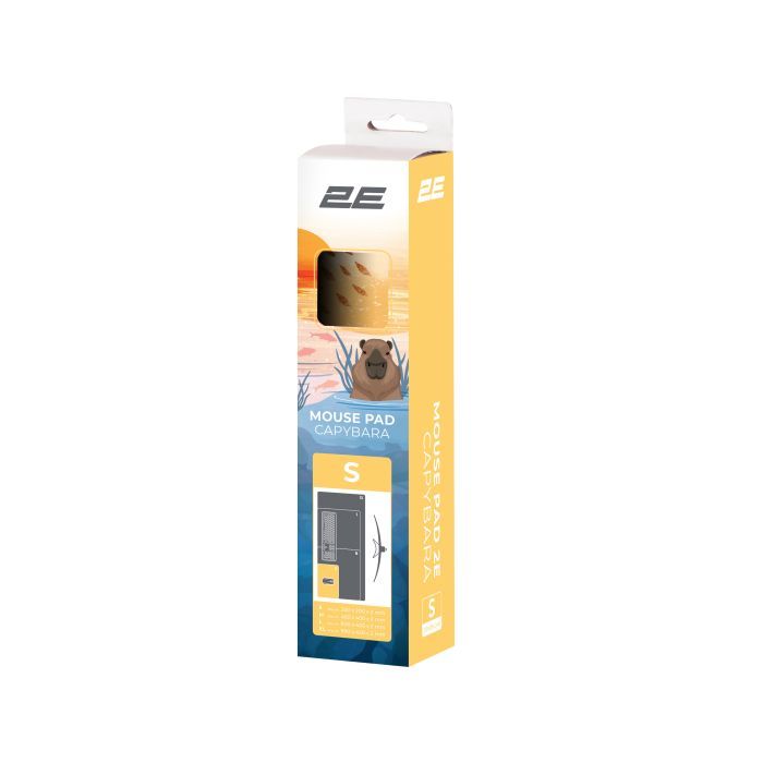 Коврик для мышки 2E Capybarra S Yellow (2E-PAD-S-CAPY-YELLOW) изображение 2