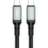 Дата кабель USB-C to USB-C 1.0m XO (NB-Q264B-CC.black) зображення 2