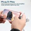 Перехідник Lightning M to 2xLightning F Audiо + Charge Promate (ihinge-lt.grey) зображення 5