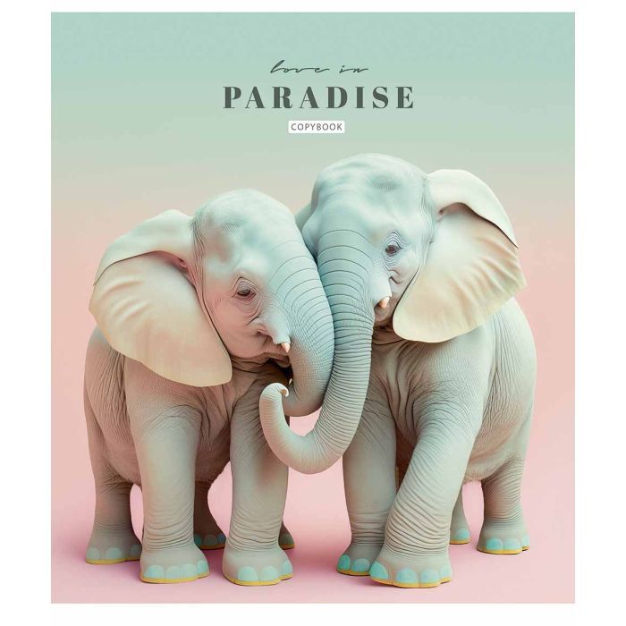 Зошит Школярик Love in paradise 48 аркушів клітинка (048-3256K) зображення 4