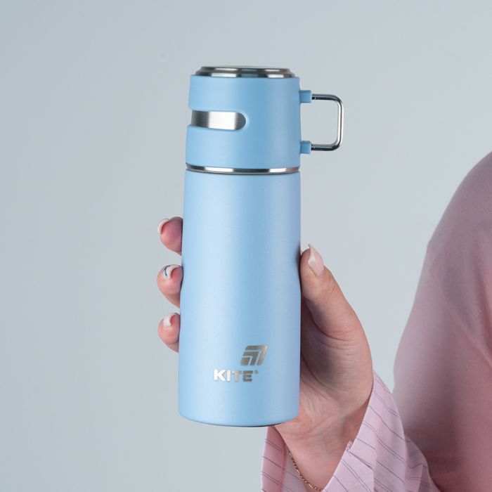 Термос Kite 350 мл чорний (K25-1223-1) изображение 5