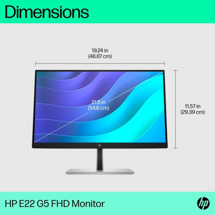Монітор HP E22 G5 (6N4E8AA) зображення 7