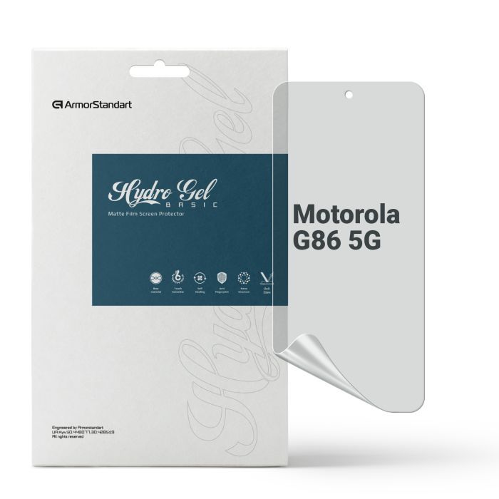 Пленка защитная Armorstandart Hydrogel Matte Motorola G86 5G (ARM86581)