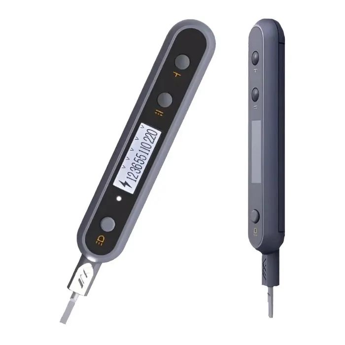 Викрутка Xiaomi JIMIHOME тестер напруги Digital Display Electric Test Pen Black (JM-G27004) зображення 2