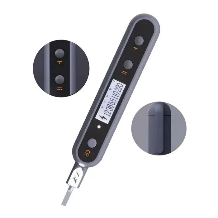 Викрутка Xiaomi JIMIHOME тестер напруги Digital Display Electric Test Pen Black (JM-G27004) зображення 3