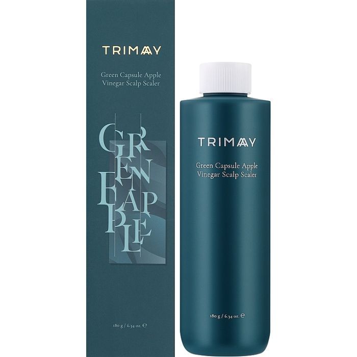 Скраб для кожи головы Trimay Green Capsule Apple Vinegar Scalp Scaler 180 г (8809822540396) изображение 2