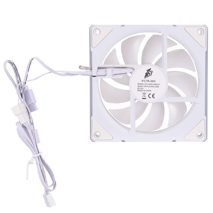 Кулер для корпуса 1stPlayer FC7 White (FC7-WH-1IN1) изображение 6
