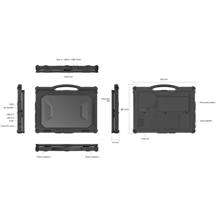 Ноутбук AGN x14A (AGN_x14A_i5_12Th_16_512) изображение 6